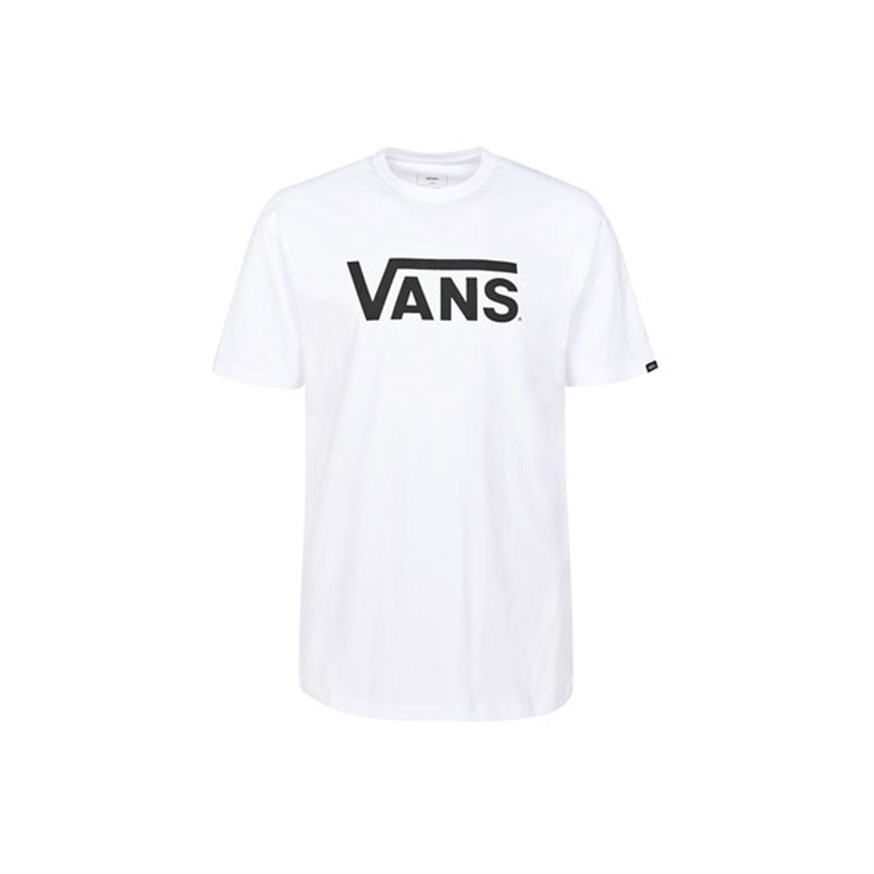 VANS VN000GGGY ERKEK T-SHIRT  BEYAZ