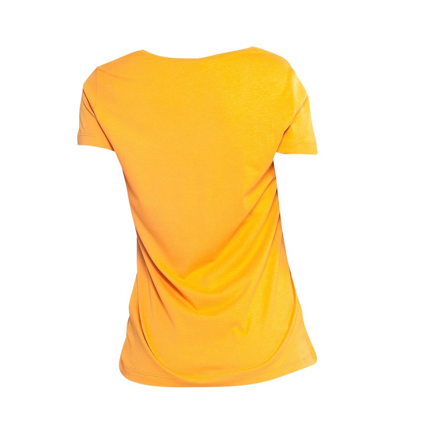 VENA 25645 KADIN CASUAL T-SHIRT  SAFRAN