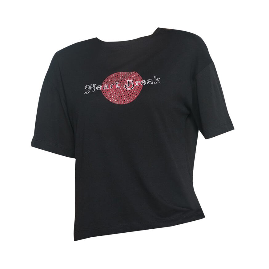 VENA 29031 KADIN CASUAL T-SHIRT  SIYAH