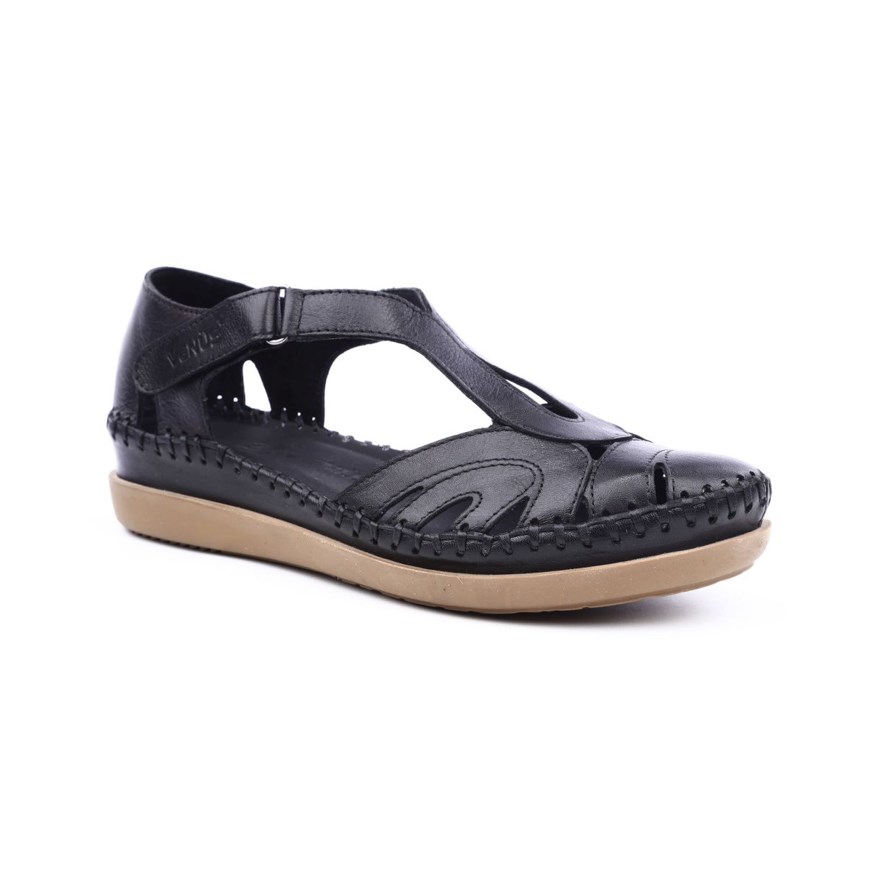 VENUS 18793502 KADIN CASUAL SANDALET  SIYAH