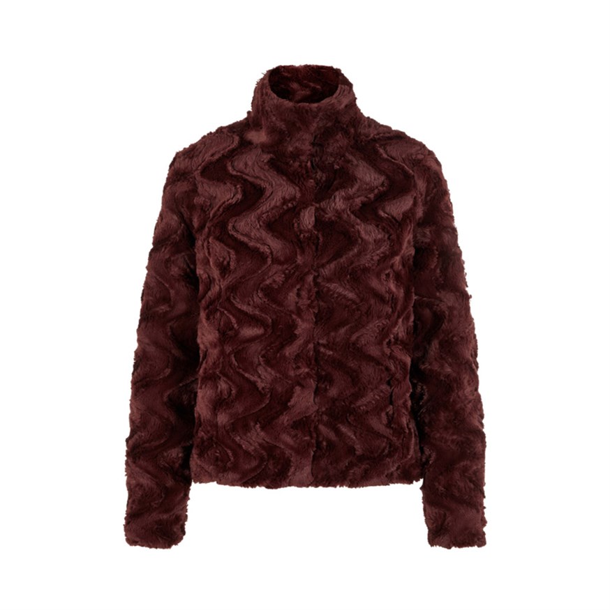 VERO MODA 10194645 KADIN CASUAL MONT  BORDO
