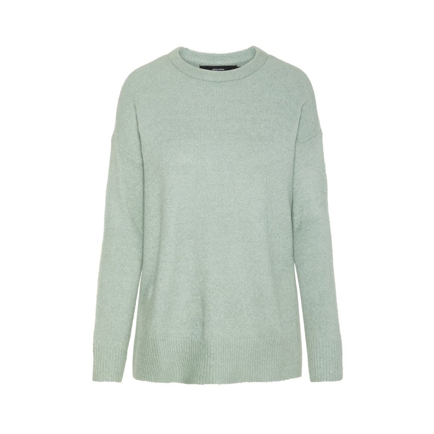 VERO MODA 10215655 KADIN CASUAL TRİKO  MINT