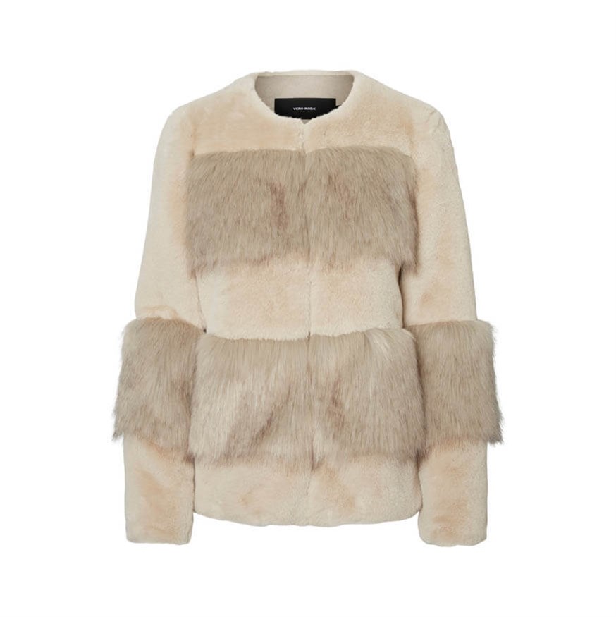VERO MODA 10217281 KADIN MONT  BEJ