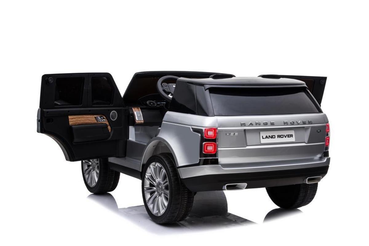 Range Rover 12V Tablet Ekranlı Çift Kişilik Akülü Araba - Gri