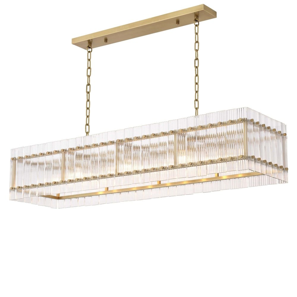 Ruby rectangular Avize