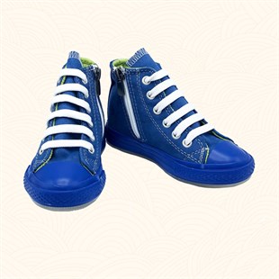 Lil Bugga Killah, mavi renk, kız ve erkek çocuklar için kışlık spor ayakkabı.