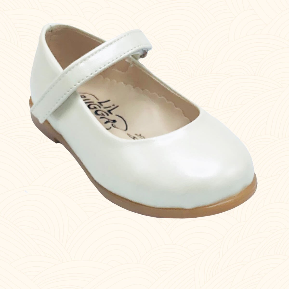 Kız Çocuk Babet Ayakkabı Sissy - Beyaz Renk 2095 | Lilbugga