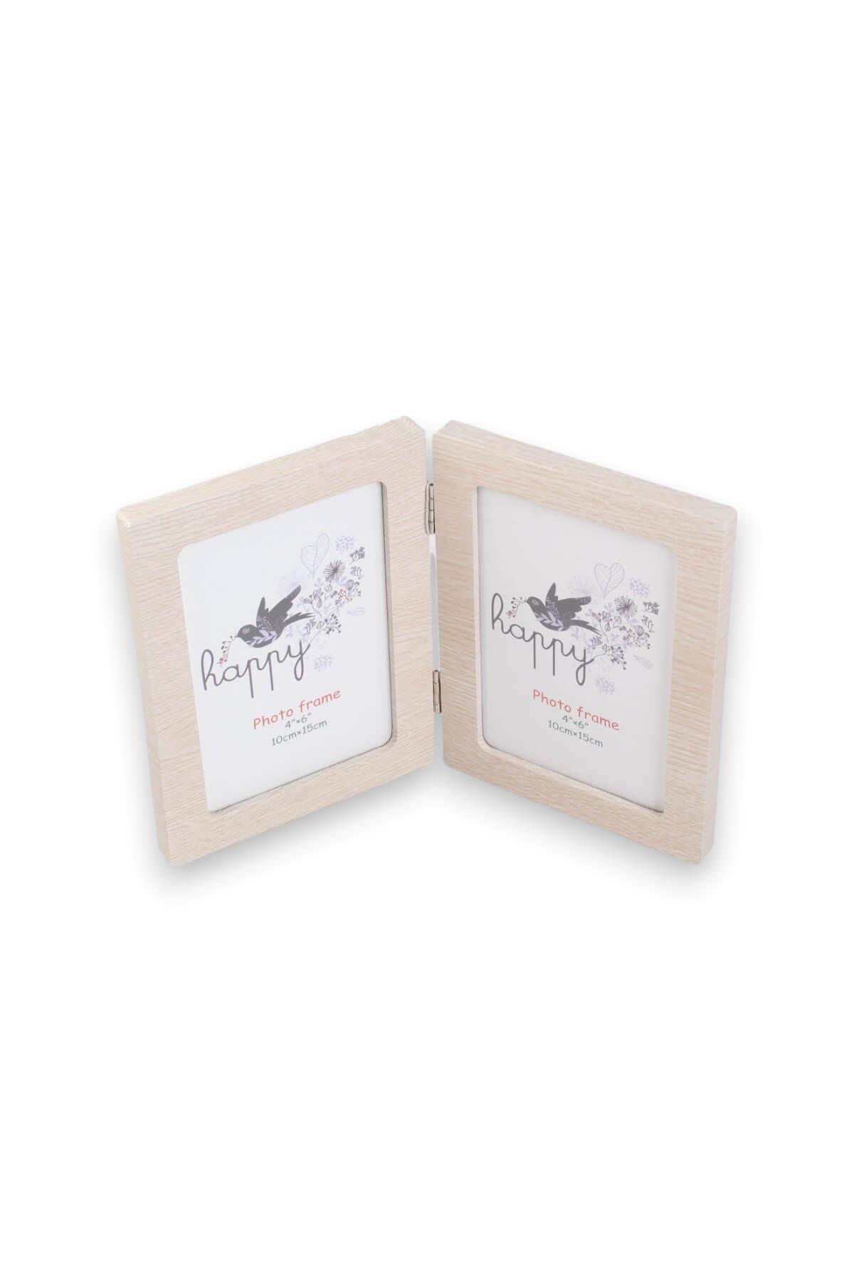10x15cm İnce 2 Resimli Paravan Çerçeve