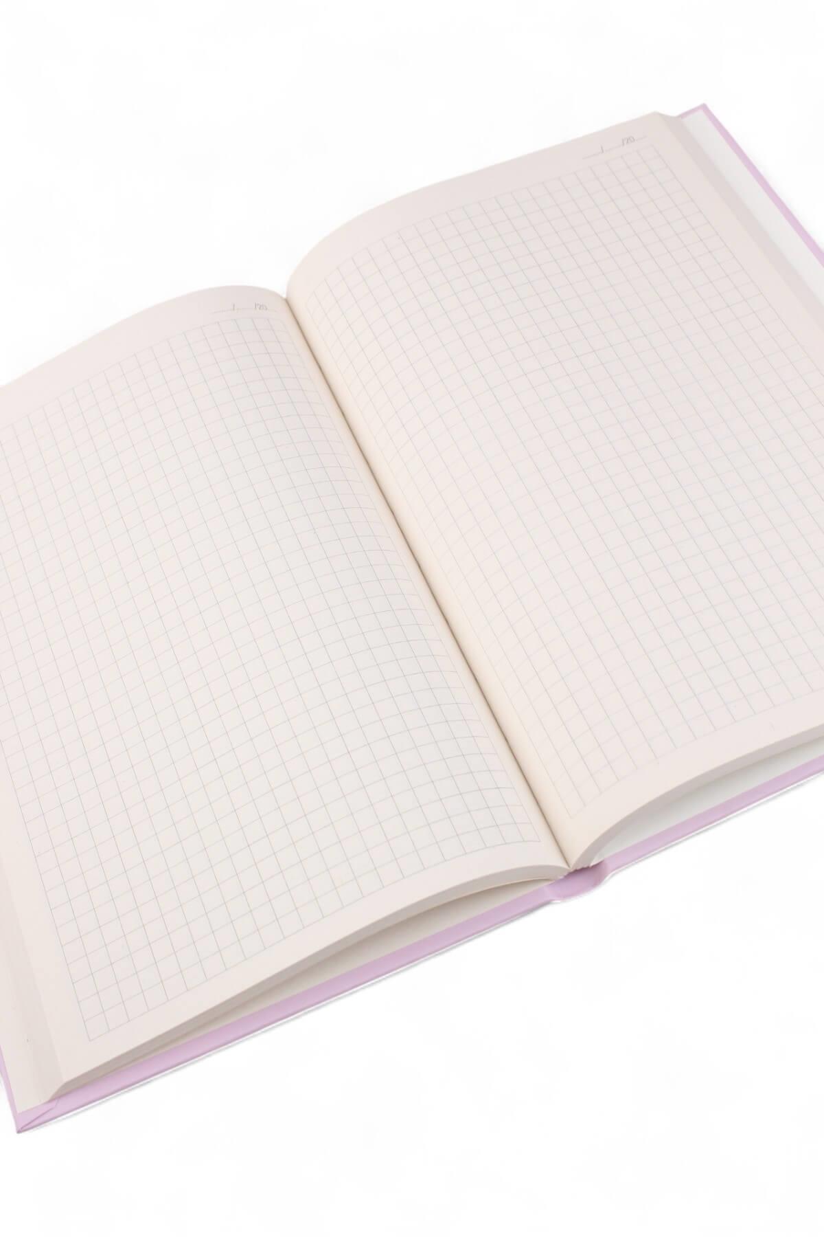14x21cm Çizgili Sert Kapak Kankamla  Biz 160 Sayfa Dikişli Defter