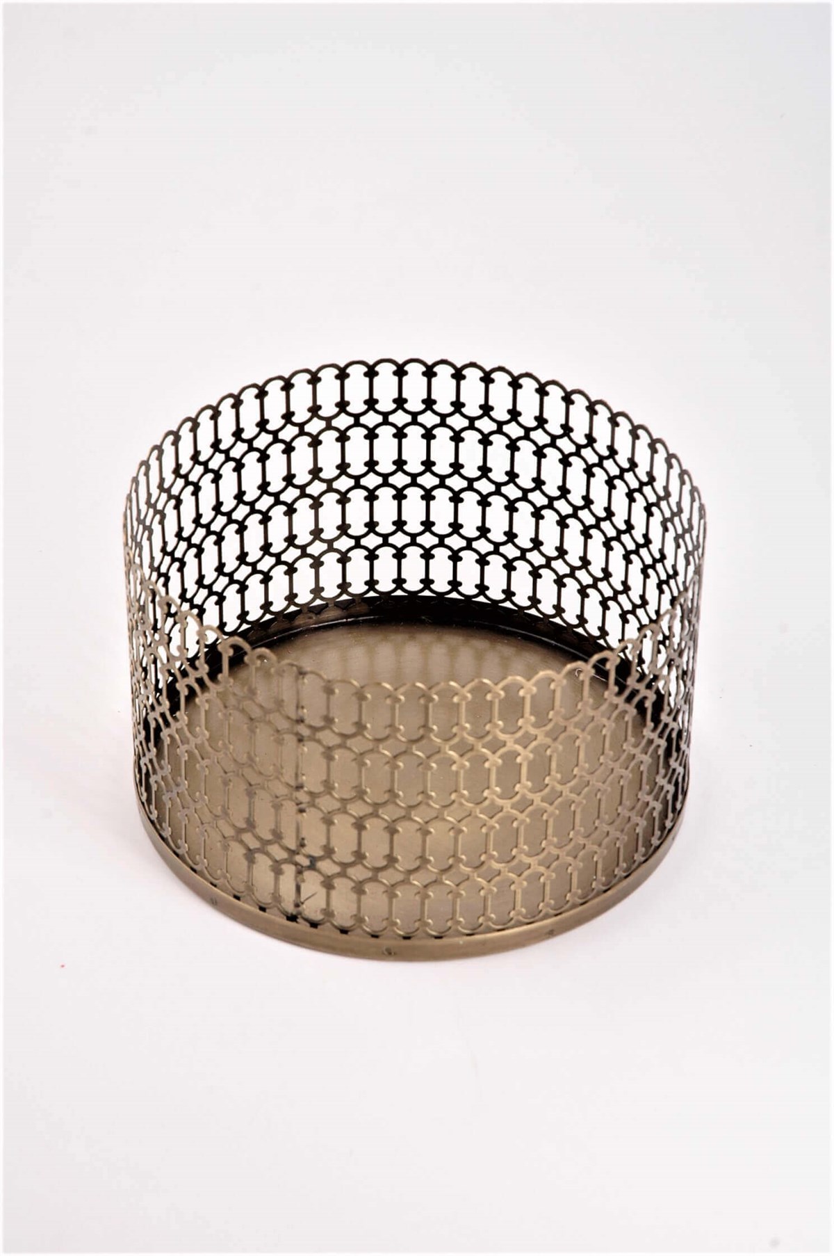 18x11cm Antik Eskitme Büyük Sepet