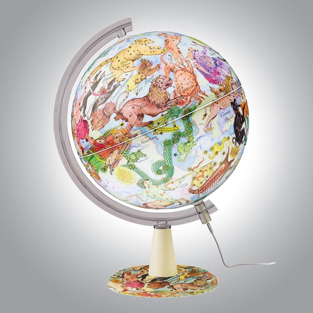 30cm Art Modern Zodiac Küre / Led Işıklı Aydınlatma