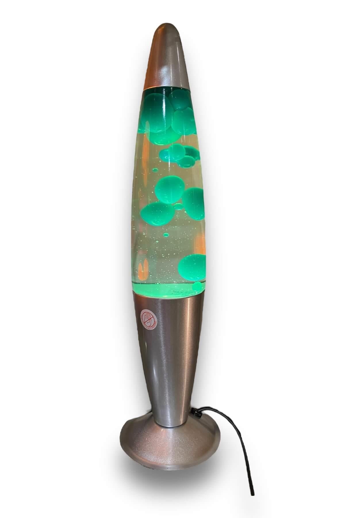41 cm Yeşil Renkli Lava Lamba