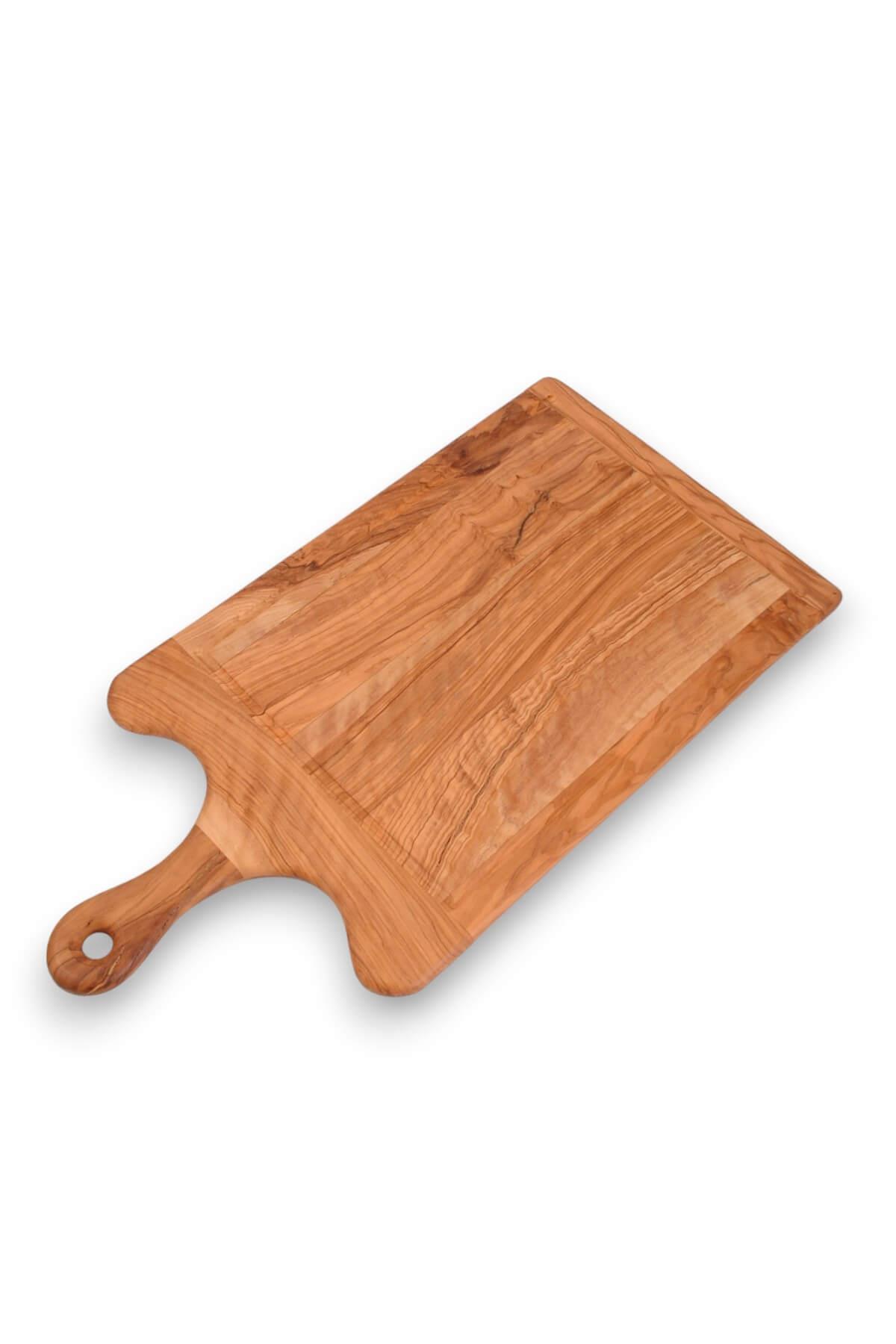 47 cm Uzun Saplı Lamine Servis Tahtası