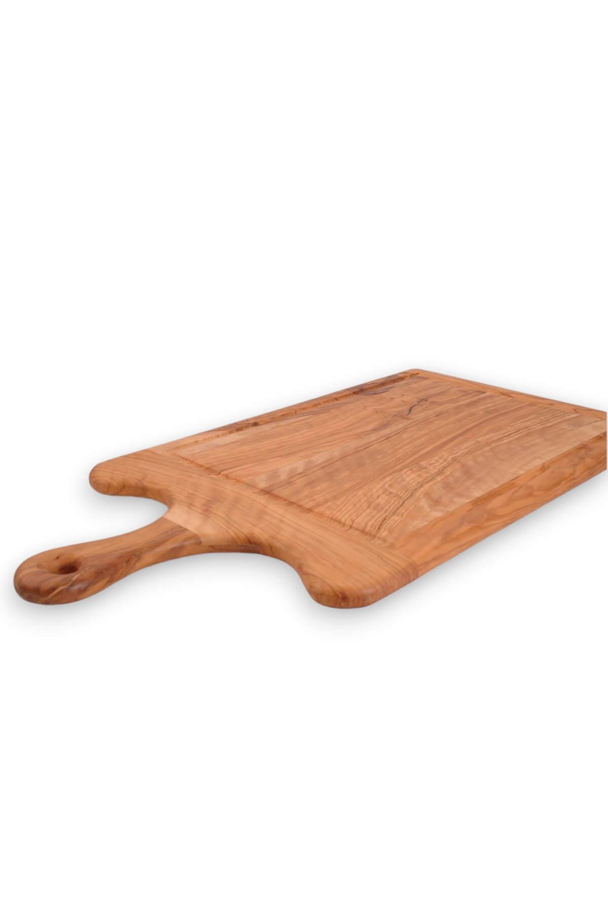 47 cm Uzun Saplı Lamine Servis Tahtası