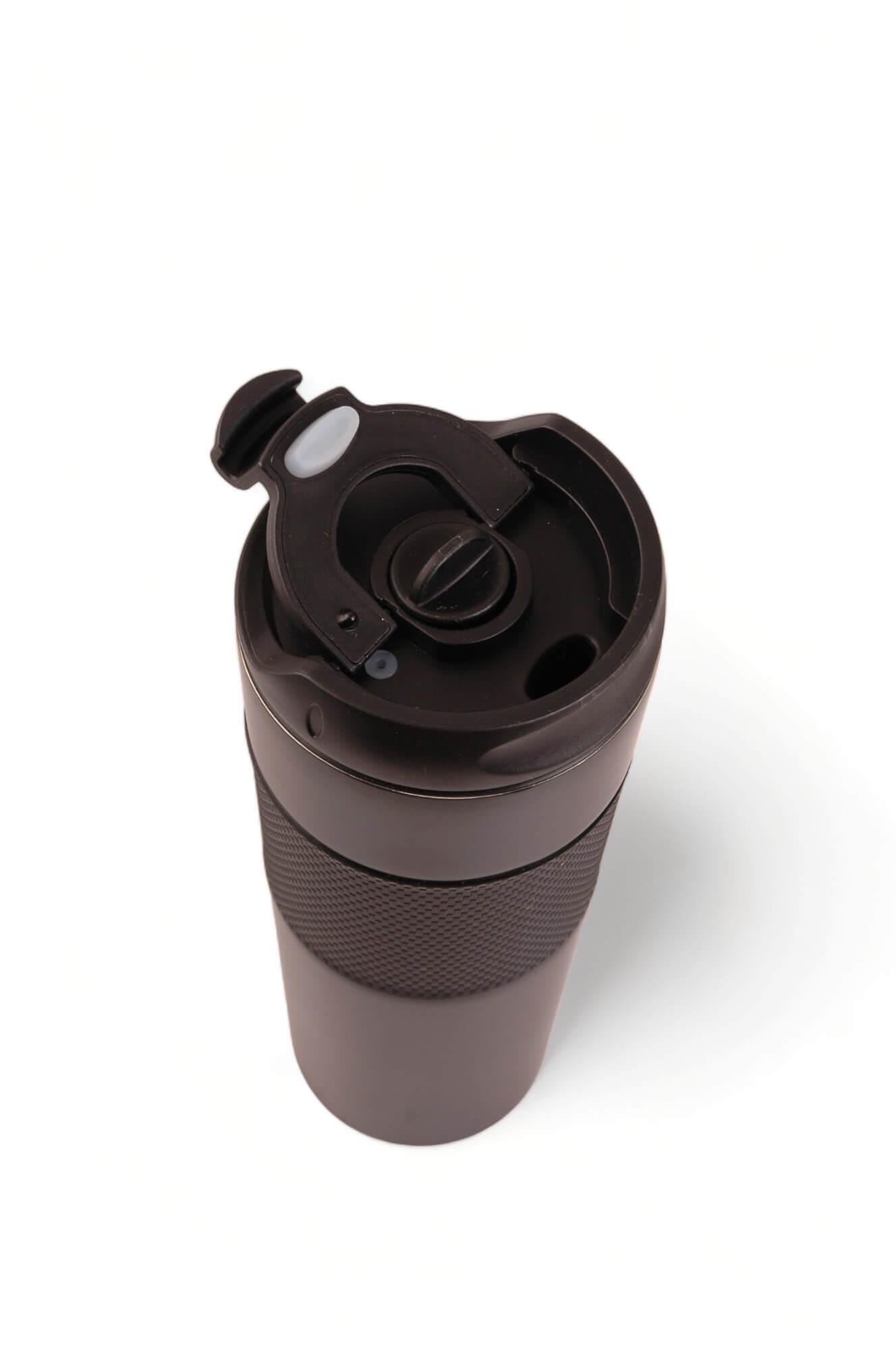 Siyah French Press Termos Bardak 500ml
