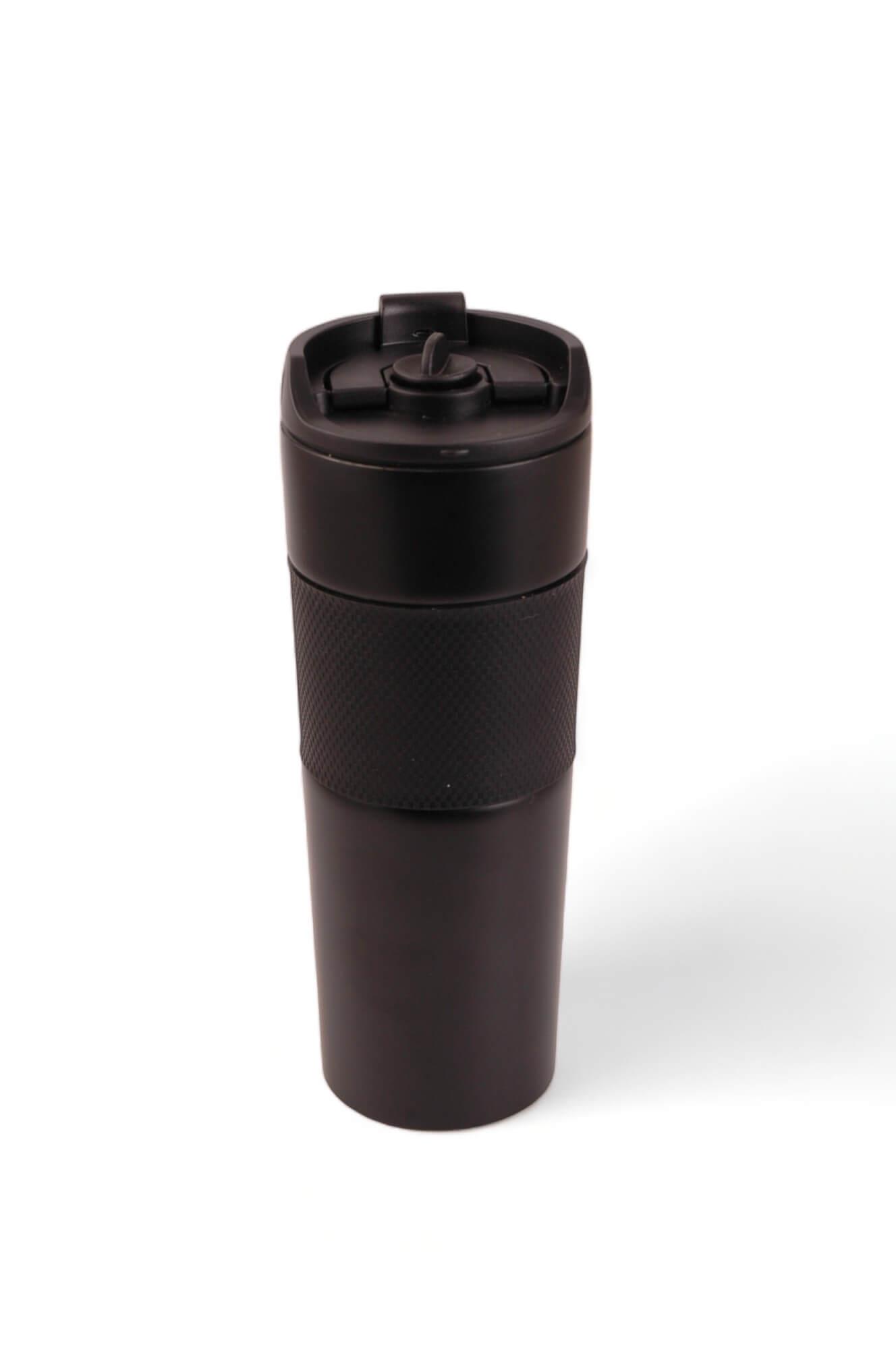 Siyah French Press Termos Bardak 500ml