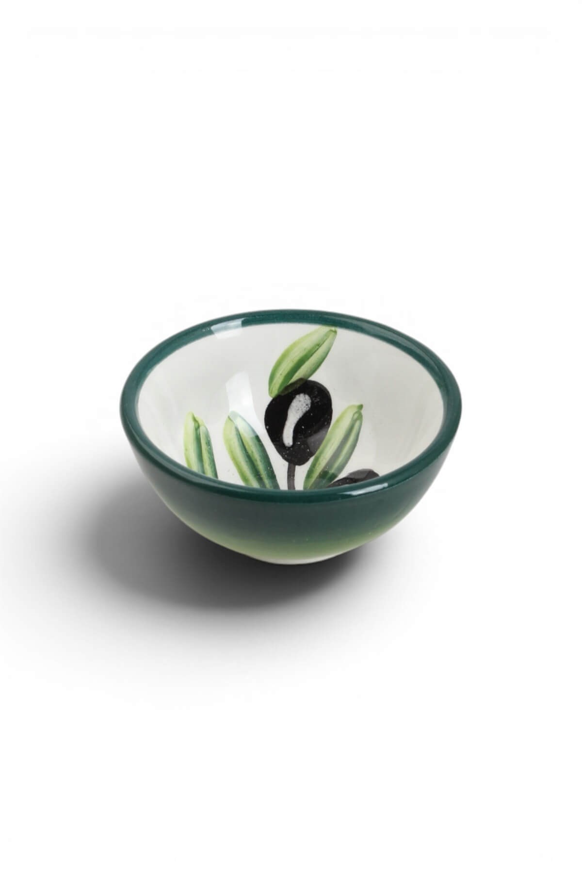 8cm Zeytin Desenli Kase