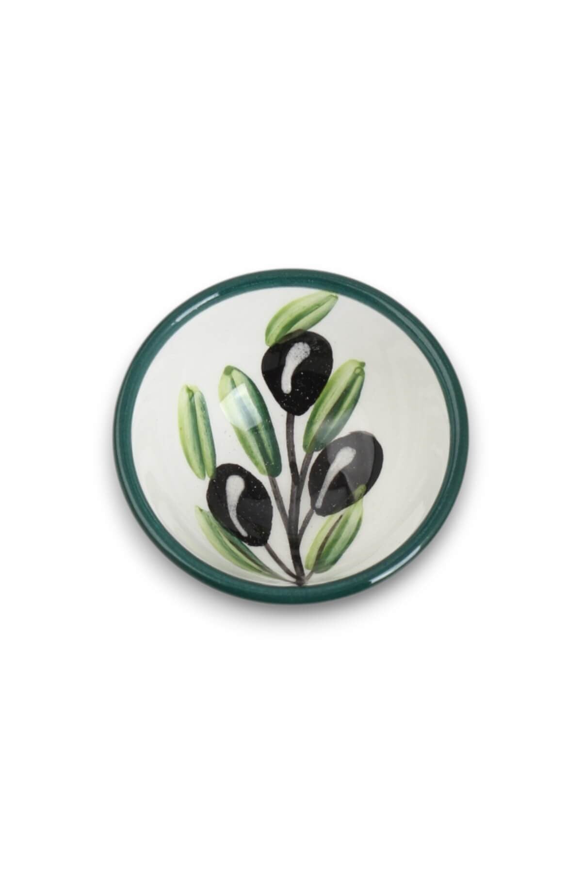 8cm Zeytin Desenli Kase