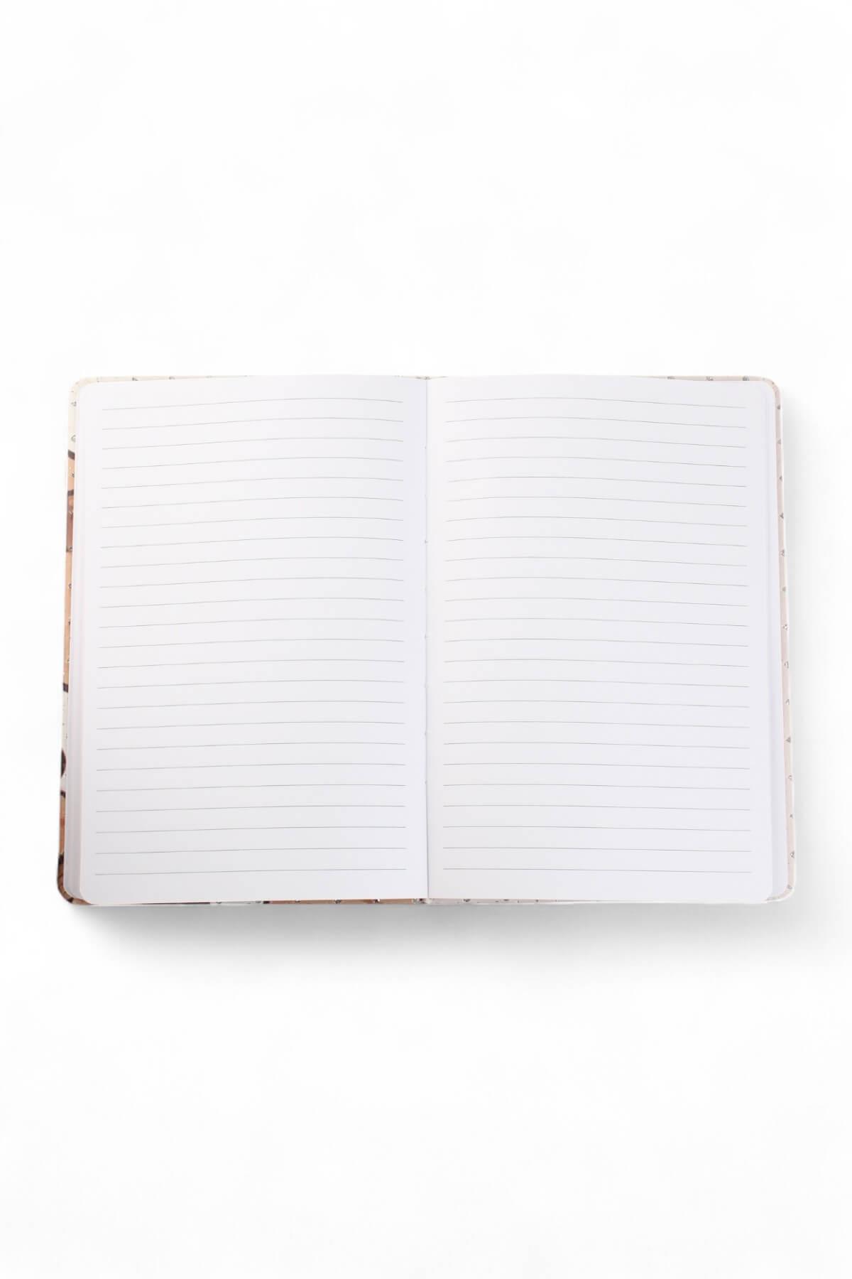 A5 Nokta Simli  Capybara Defter