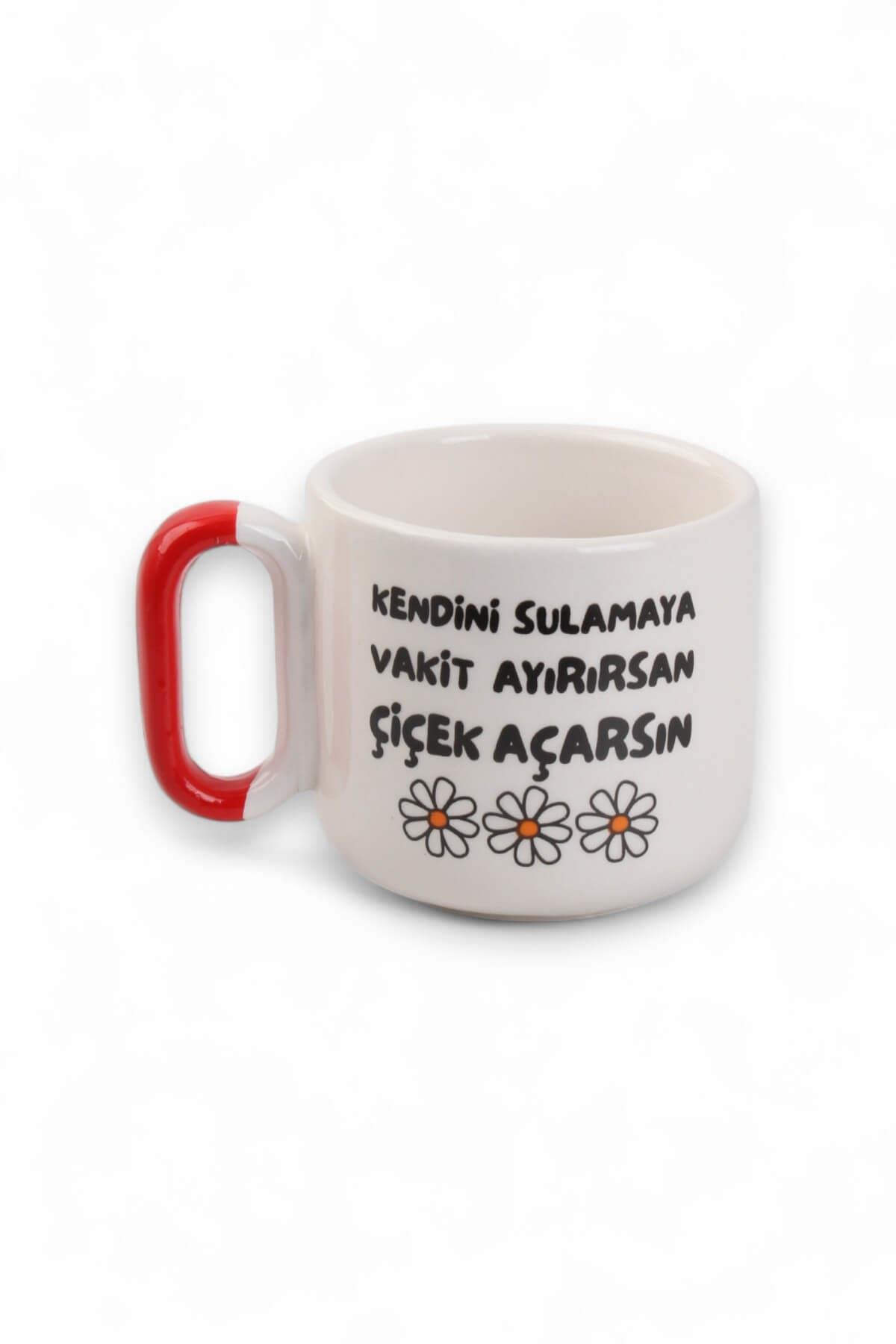 Kendini Sulamaya Kırmızı Arya Kupa