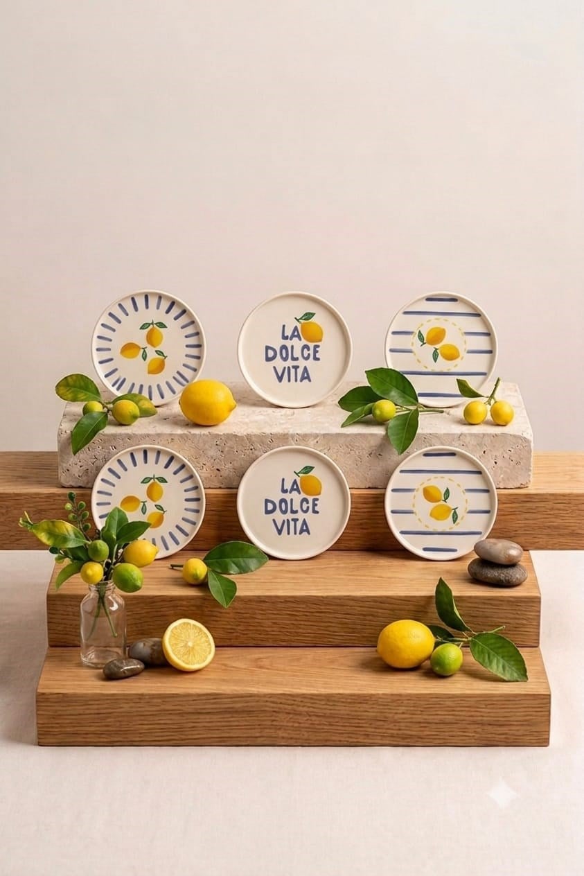 Limonlu Tatlı Tabağı