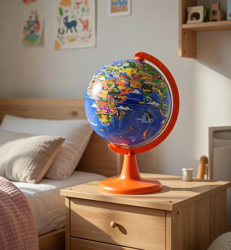 My World Globe + Puzzle (15 cm Globe-100 Pcs Puzzle) No:2