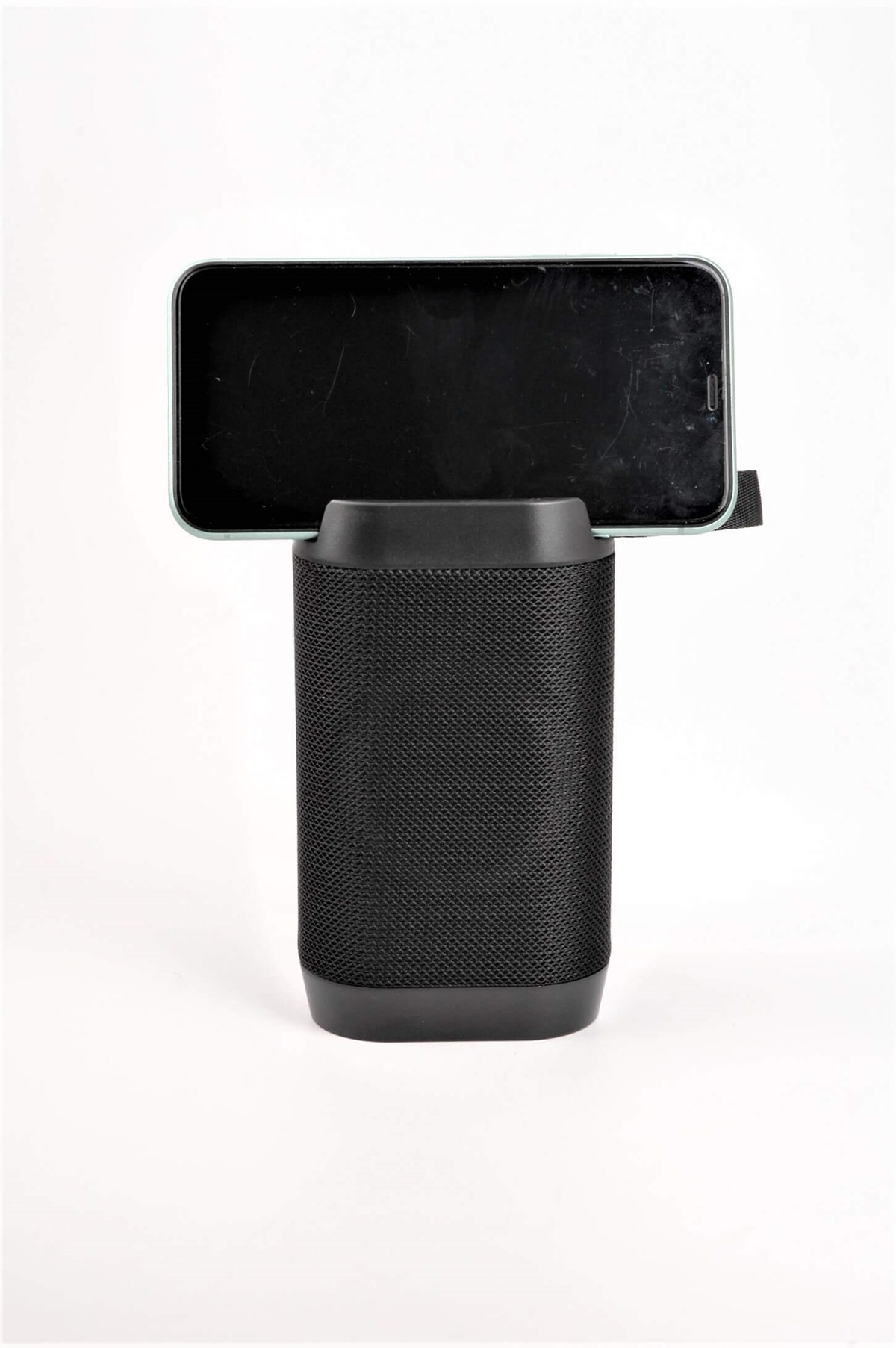Siyah Telefon Standlı Bluetooth Hoparlör