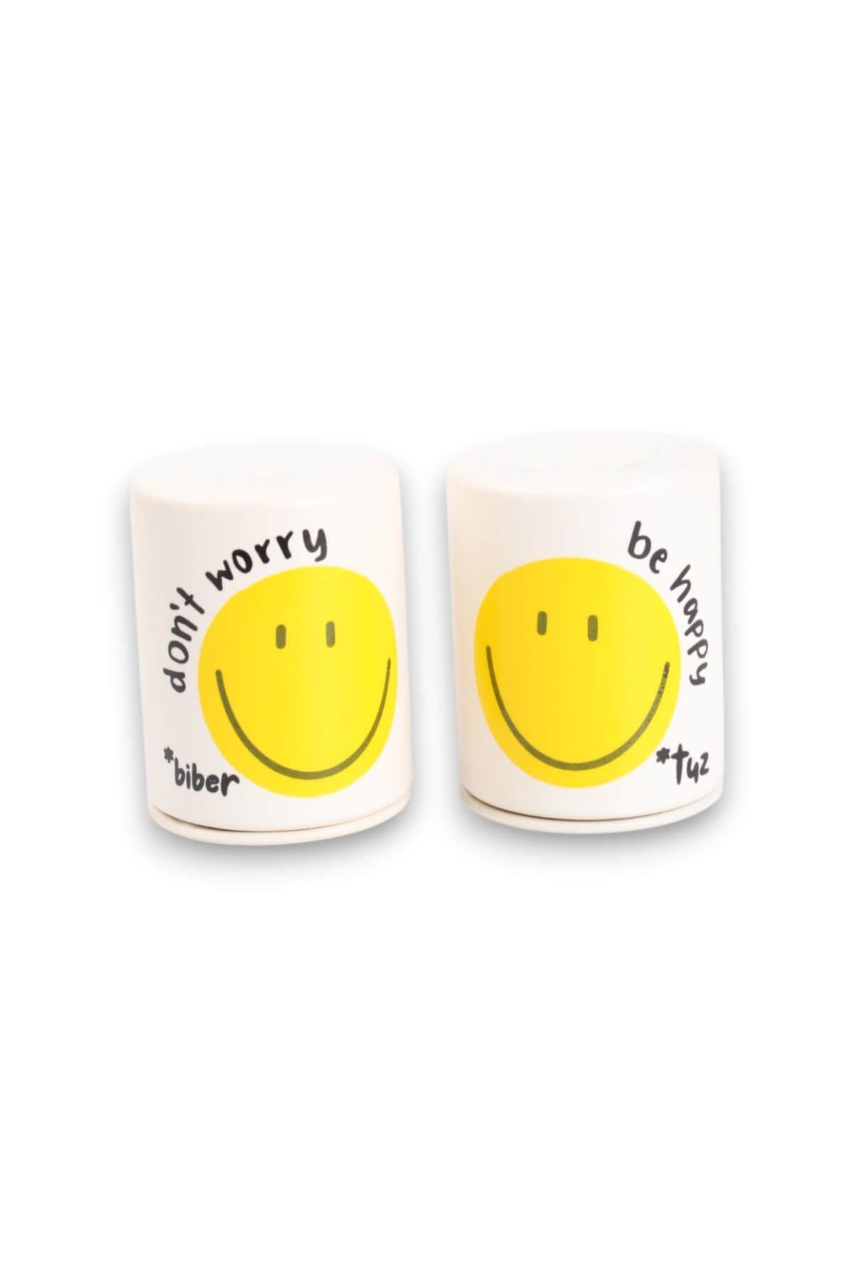 Smiley Tuzluk Biberlik Seti