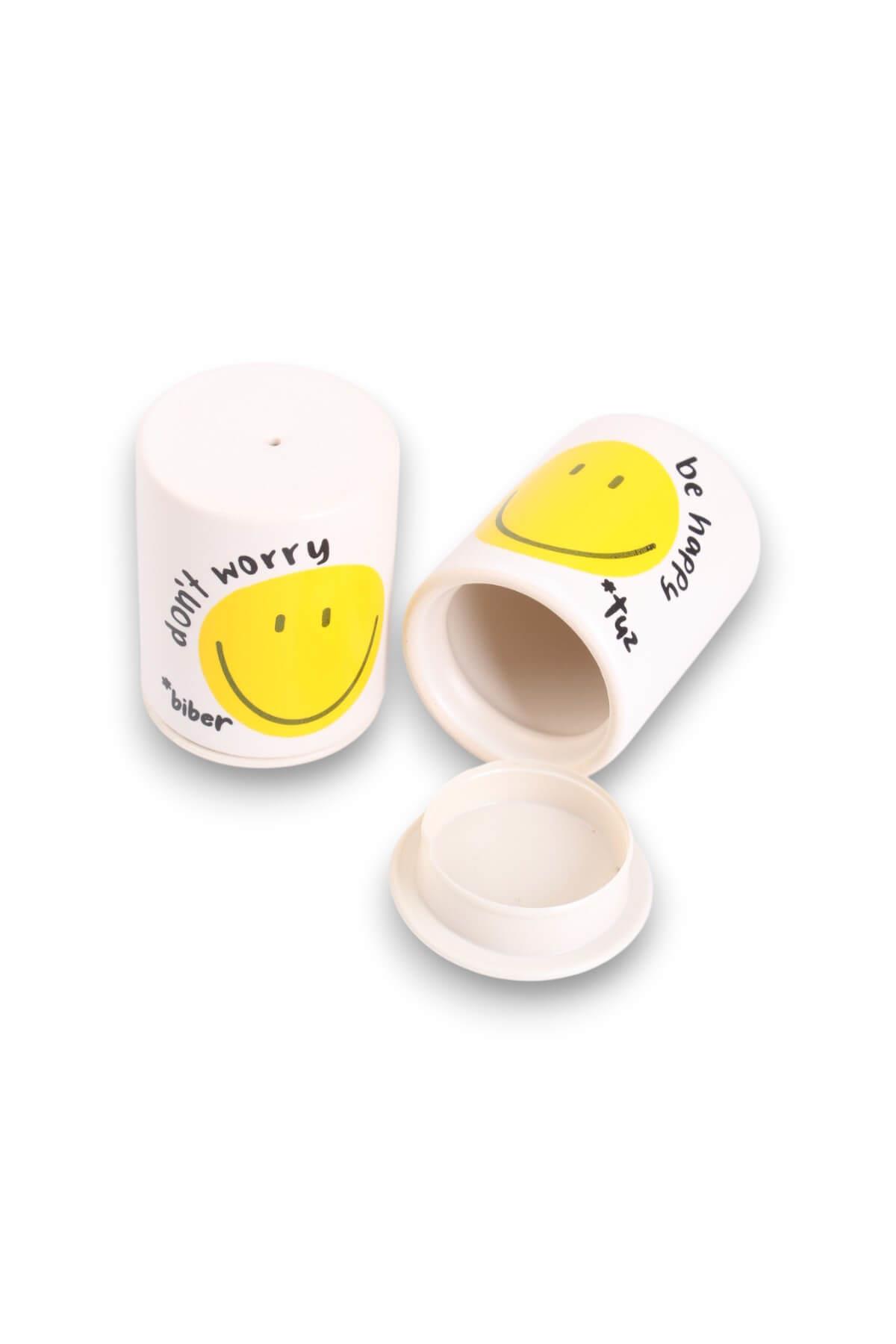 Smiley Tuzluk Biberlik Seti