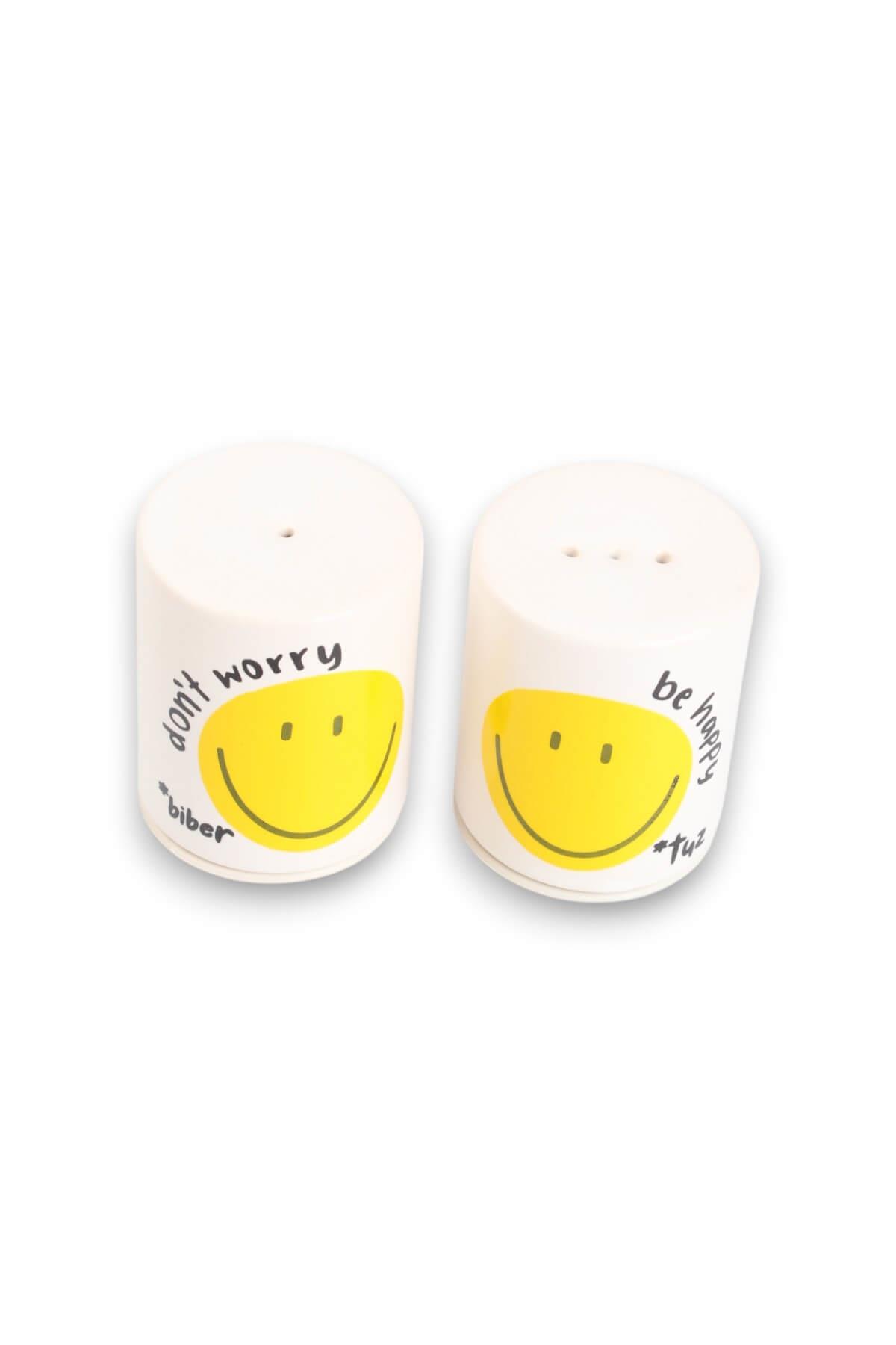 Smiley Tuzluk Biberlik Seti