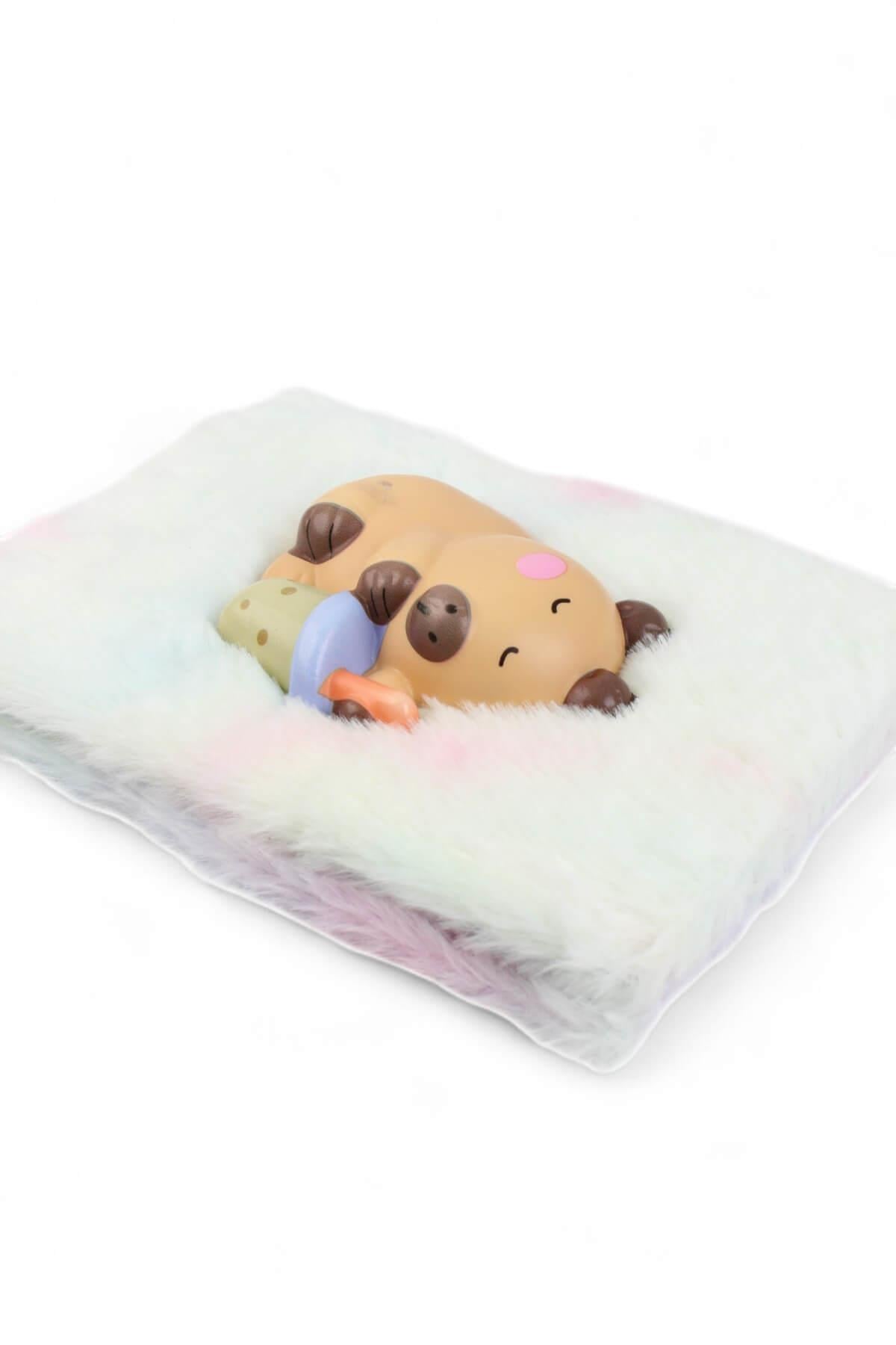 Sukuşili  Capybara Peluş Defter