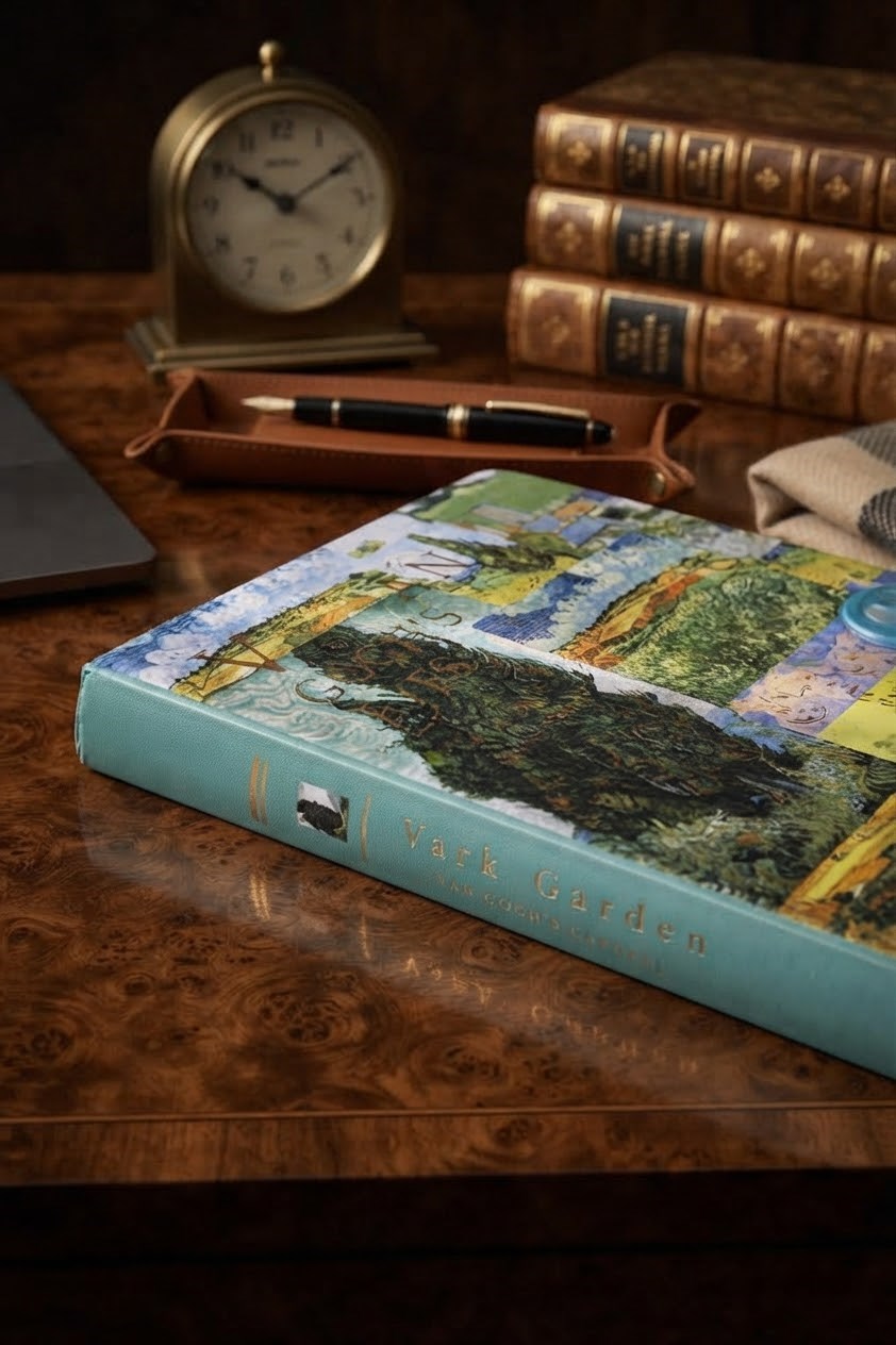 Vincent Van Goghun Eyes Tablosundan B6 Çizgili Sert Kapaklı  Defter