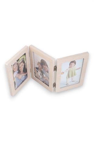 10x15cm İnce 3 Resimli Paravan Çerçeve