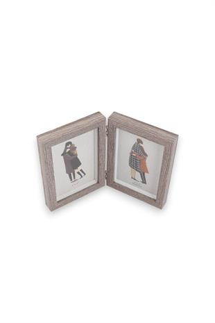 10x15cm Kalın 2 Resimli Paravan Çerçeve