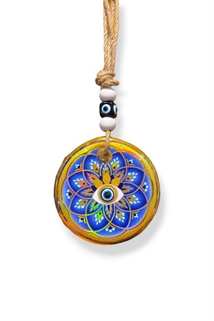13 cm Yaldız Gold  Detaylı Nazarlık No:1