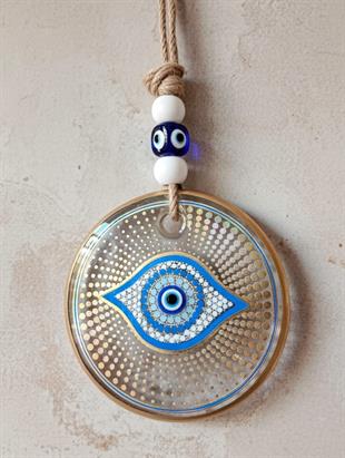 13 cm Yaldız Gold  Detaylı Nazarlık No:2