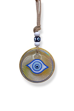 13 cm Yaldız Gold  Detaylı Nazarlık No:2