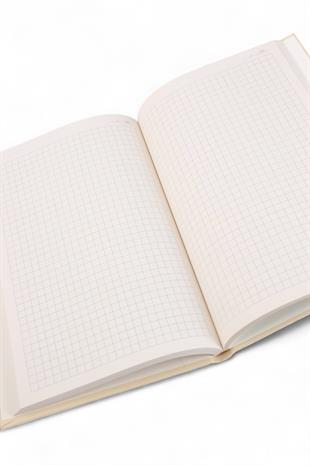 14x21cm Çizgili Sert Kapak Dokunmayın Mesajlı 160 Sayfa Dikişli Defter