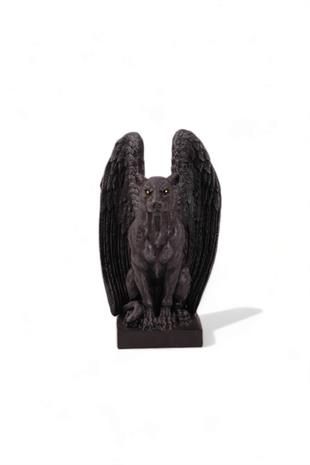 16cm Kanatlı Siyah Puma Polyester Dekor