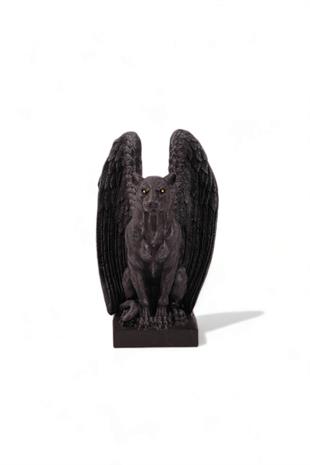 16cm Kanatlı Siyah Puma Polyester Dekor