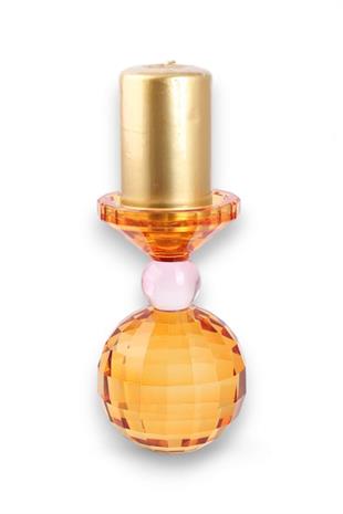 17cm Kristal Top Mumluk Turuncu Pembe