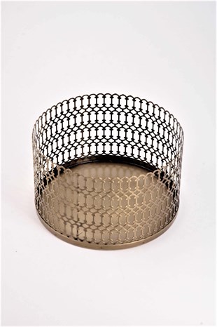 18x11cm Antik Eskitme Büyük Sepet