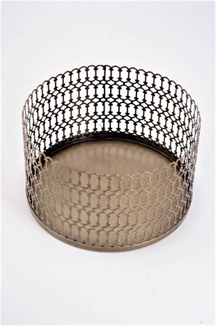 18x11cm Antik Eskitme Büyük Sepet