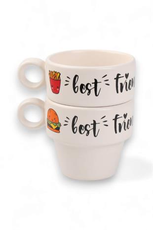 2Li Best Friends Espresso Fincanı 