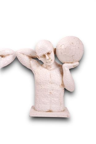 2li Beyaz Atlas Kitap Tutucu Polyester Dekor