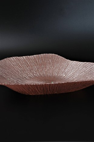 30cm Rose Simli Cam Kalp Kase