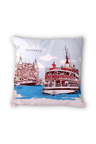 40x40 cm Kadıköy Vapur Yastık