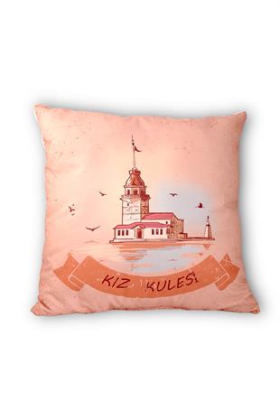 40x40 cm Kız Kulesi Yastık