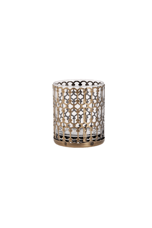 7 cm Antik Eskitme Bardak Mumluk