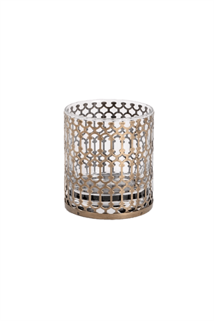 8 cm Antik Eskitme Bardak Mumluk